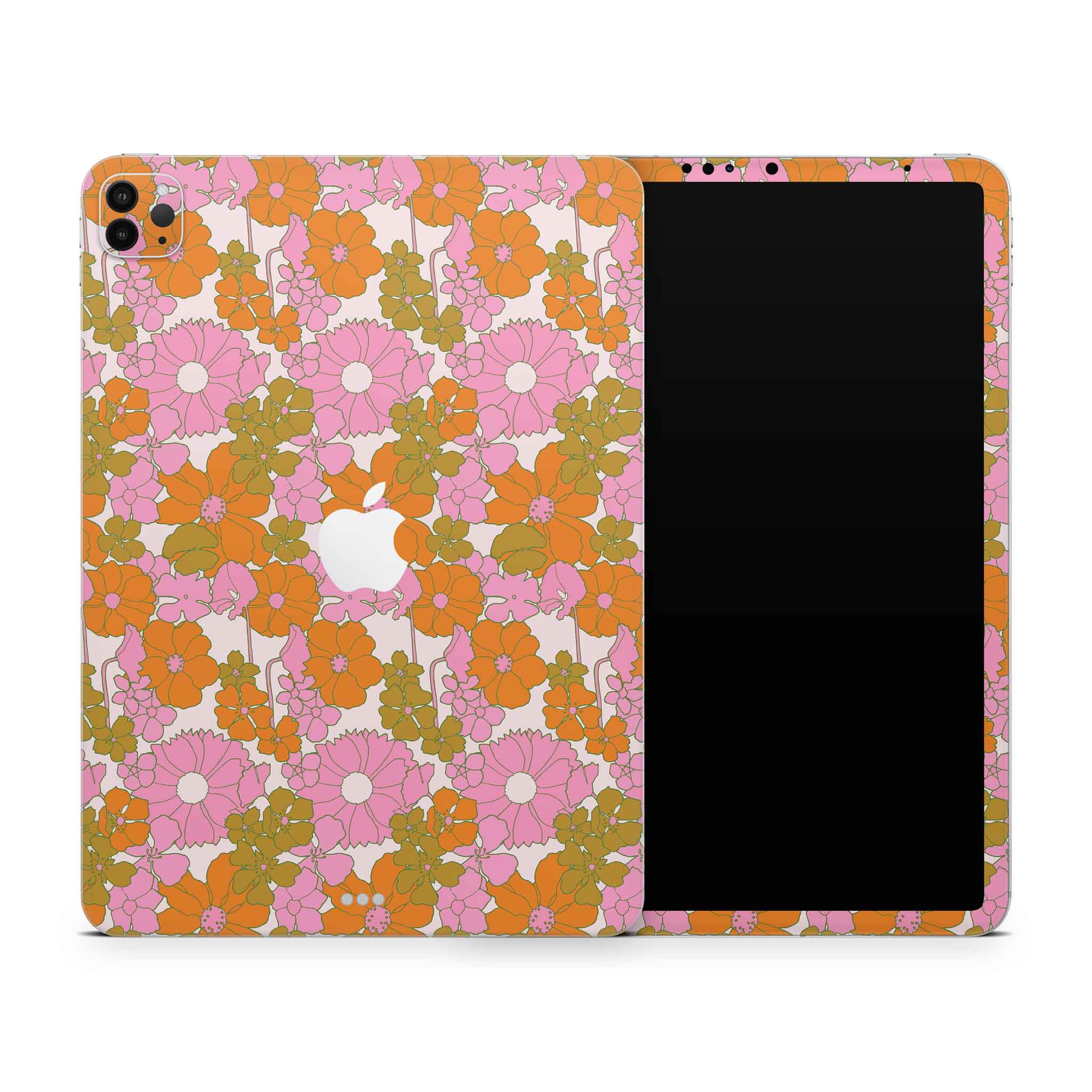 wildflower iPad skin