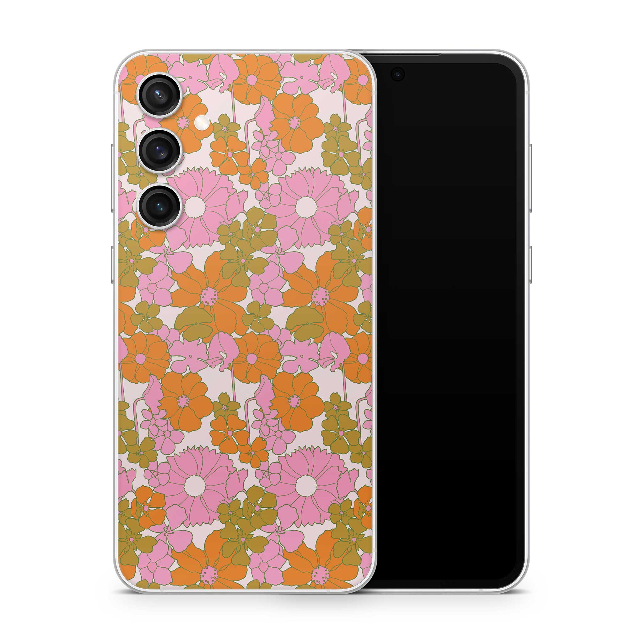 wildflower samsung galaxy skin