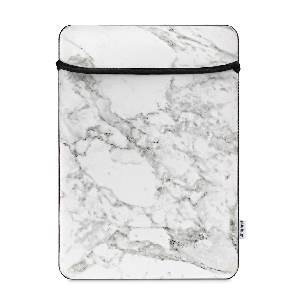 White Marble MacBook Sleeve