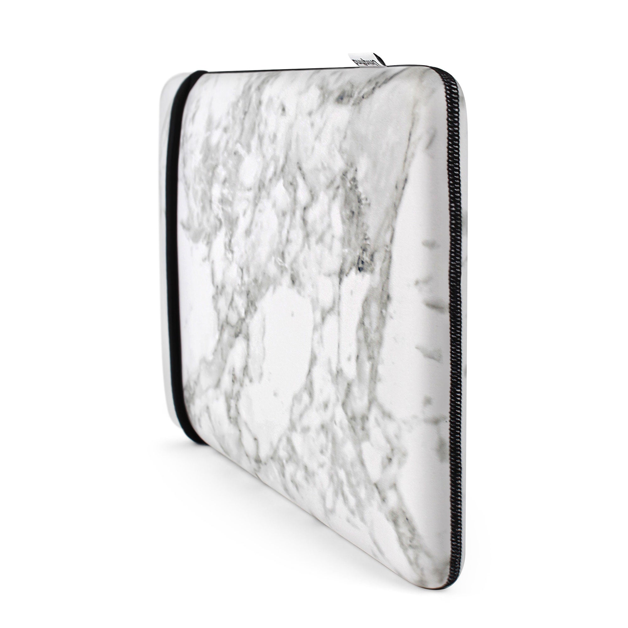 White Marble Laptop Sleeve