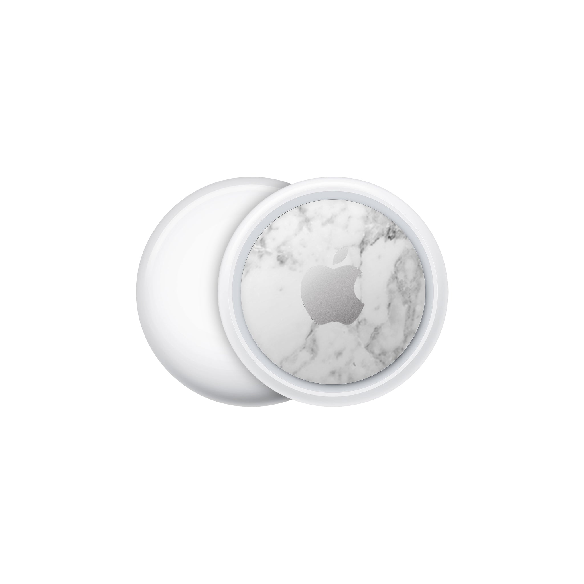 AirTag Skin White Marble