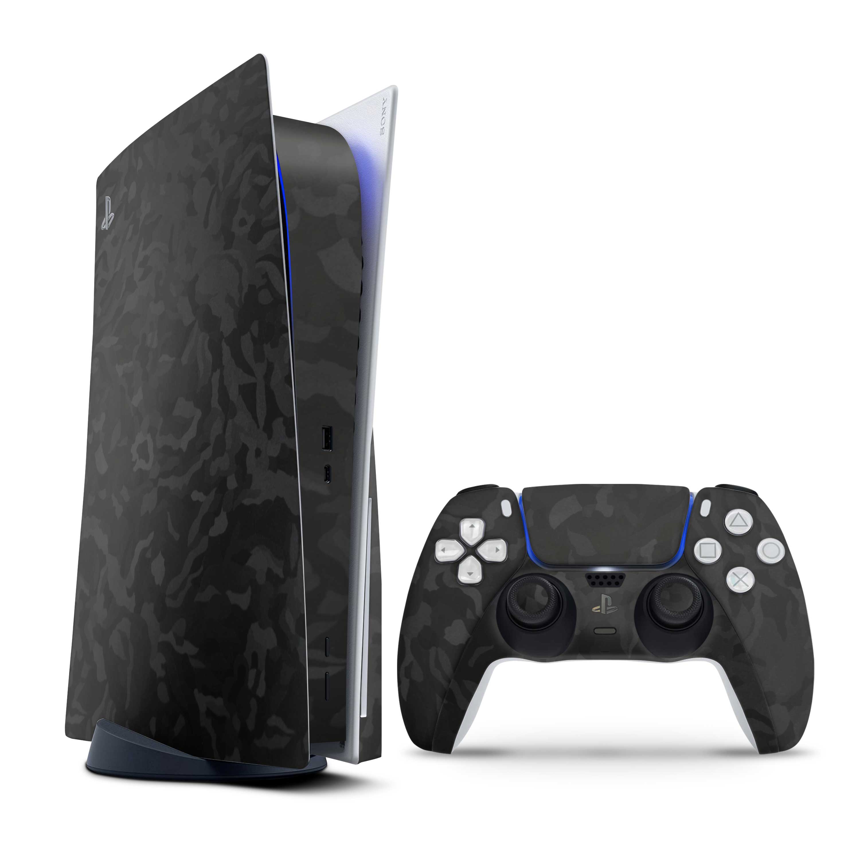 Black Camo Playstation 5 Skin