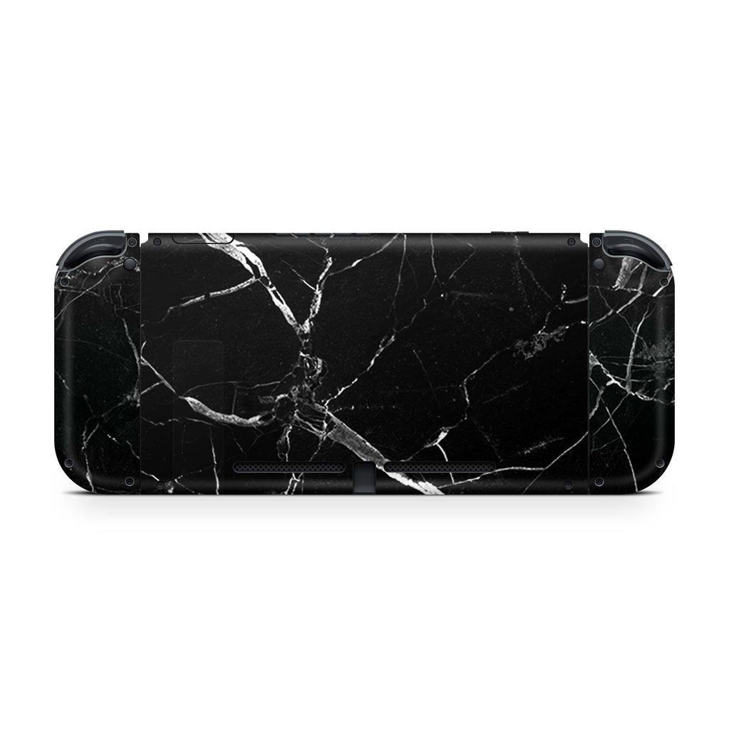 Black Hyper Marble Nintendo Switch Sticker