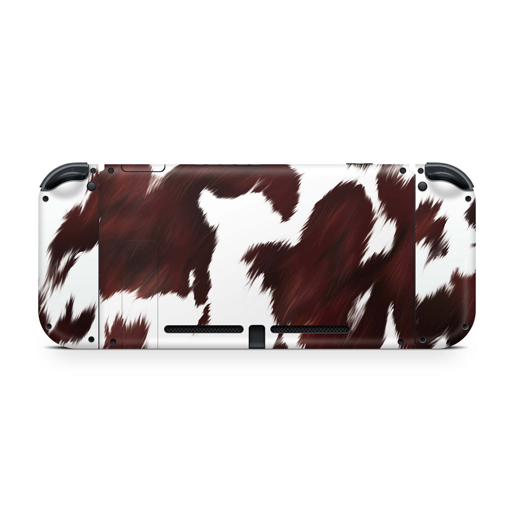 Cowhide Nintendo Switch Sticker