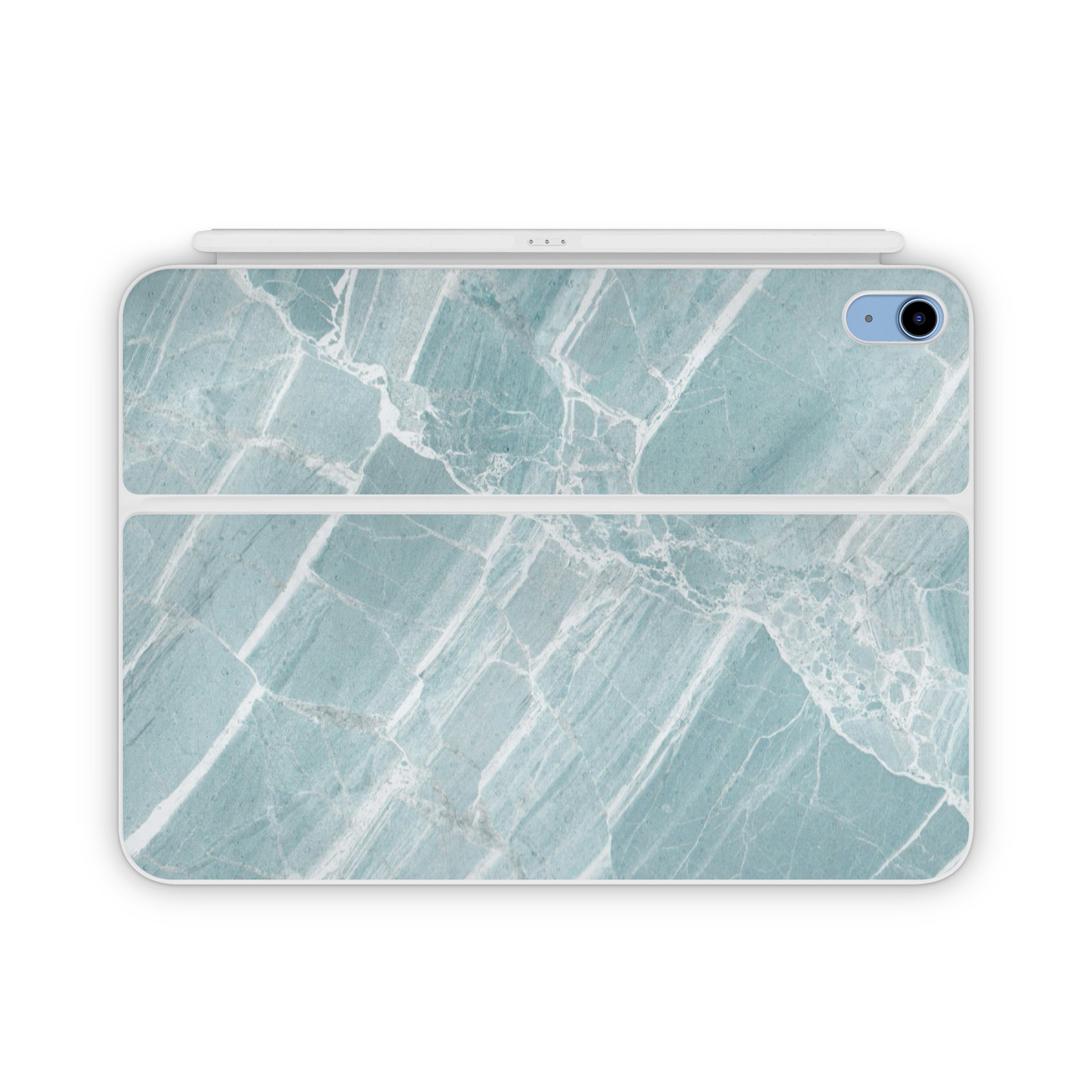 Mint Marble Magic Keyboard Folio Decal