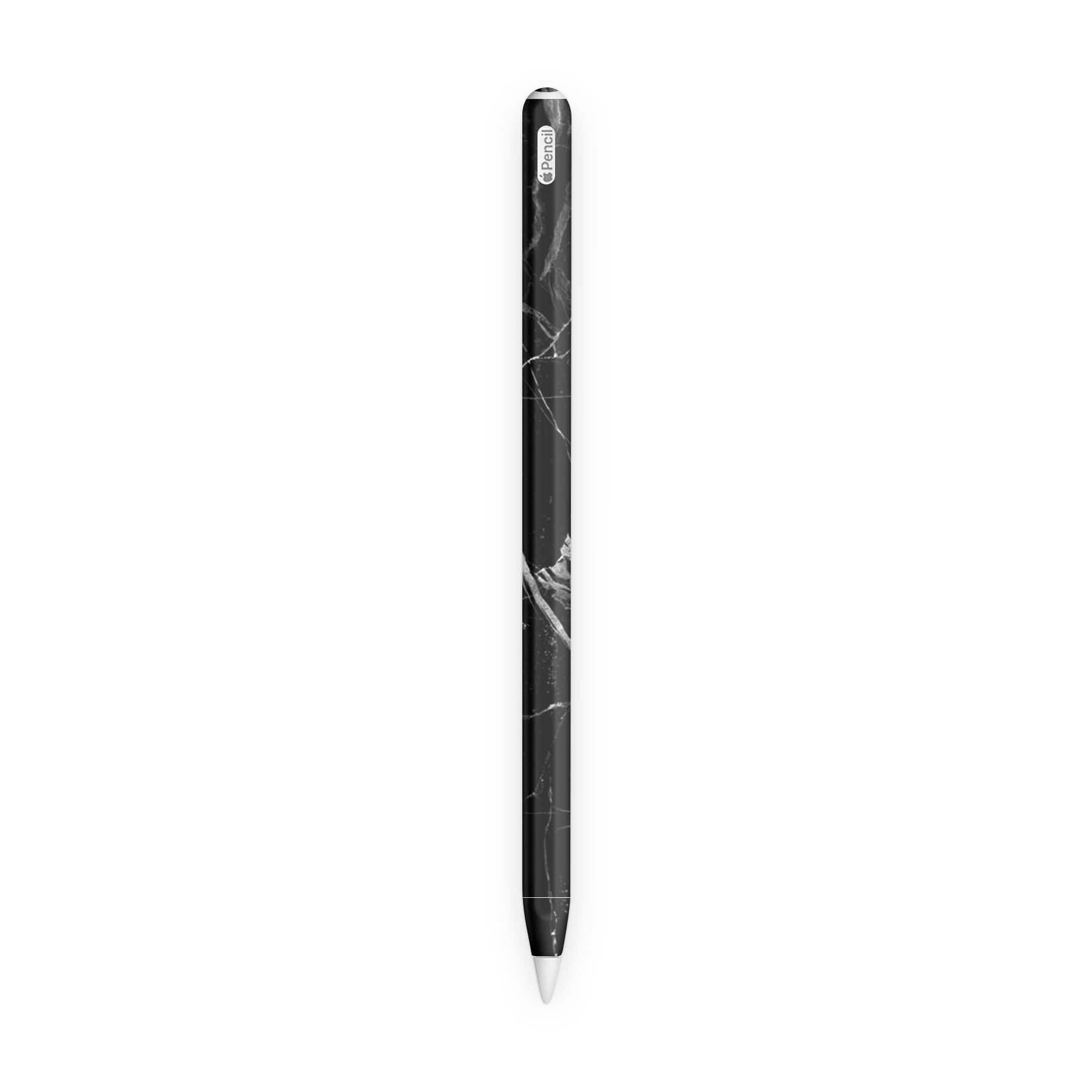 Hyper Black Marble Pencil 2 Wrap