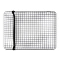 White Grid MacBook Sleeve