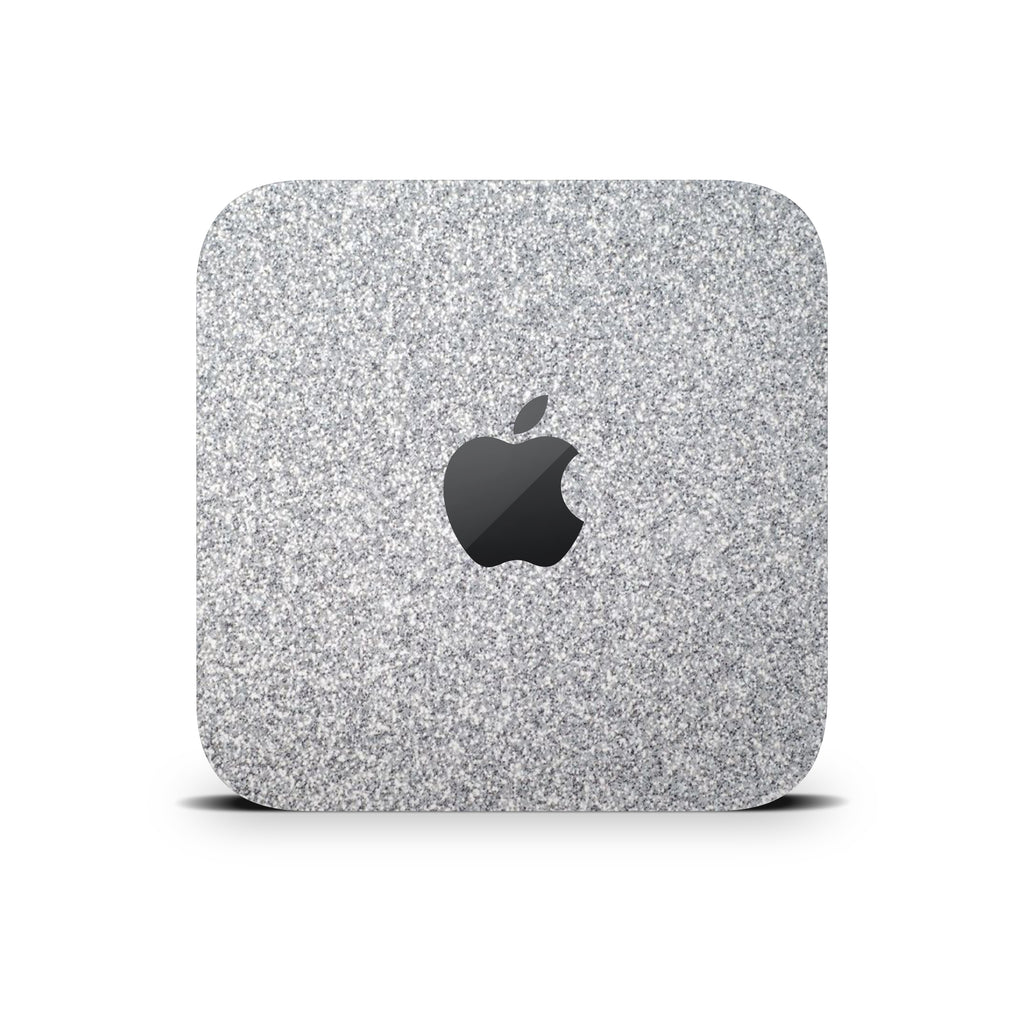 mac mini m1 2021 skin blanc glitter