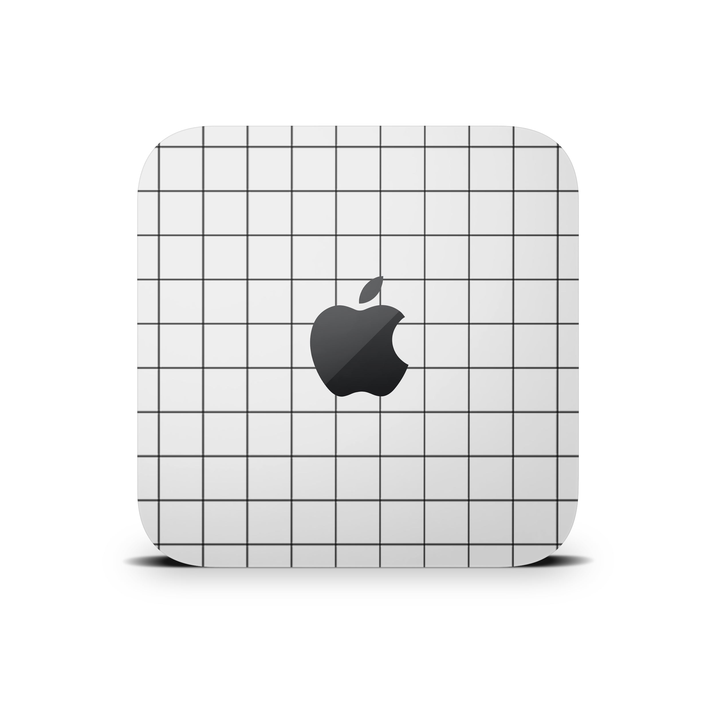 mac mini m1 2021 skin white grid