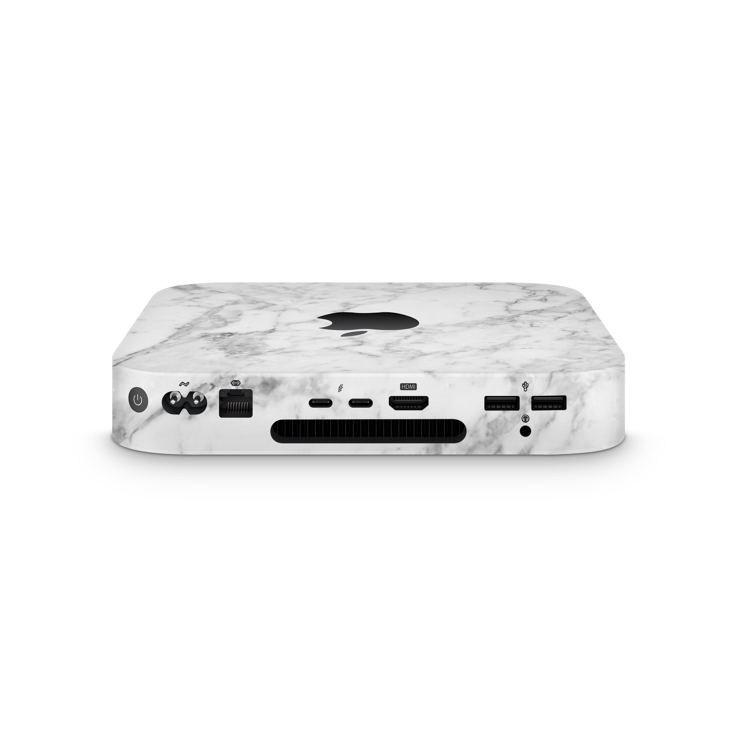 mac mini m1 2021 wrap white marble