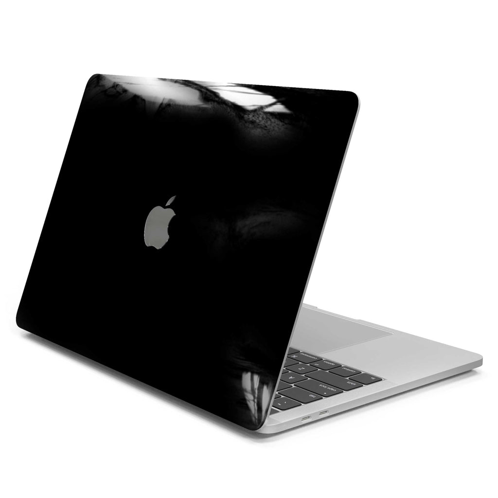 Black MacBook Case + Skin-MacBook Pro 13” (2022 M2)-Top-Skin + Case