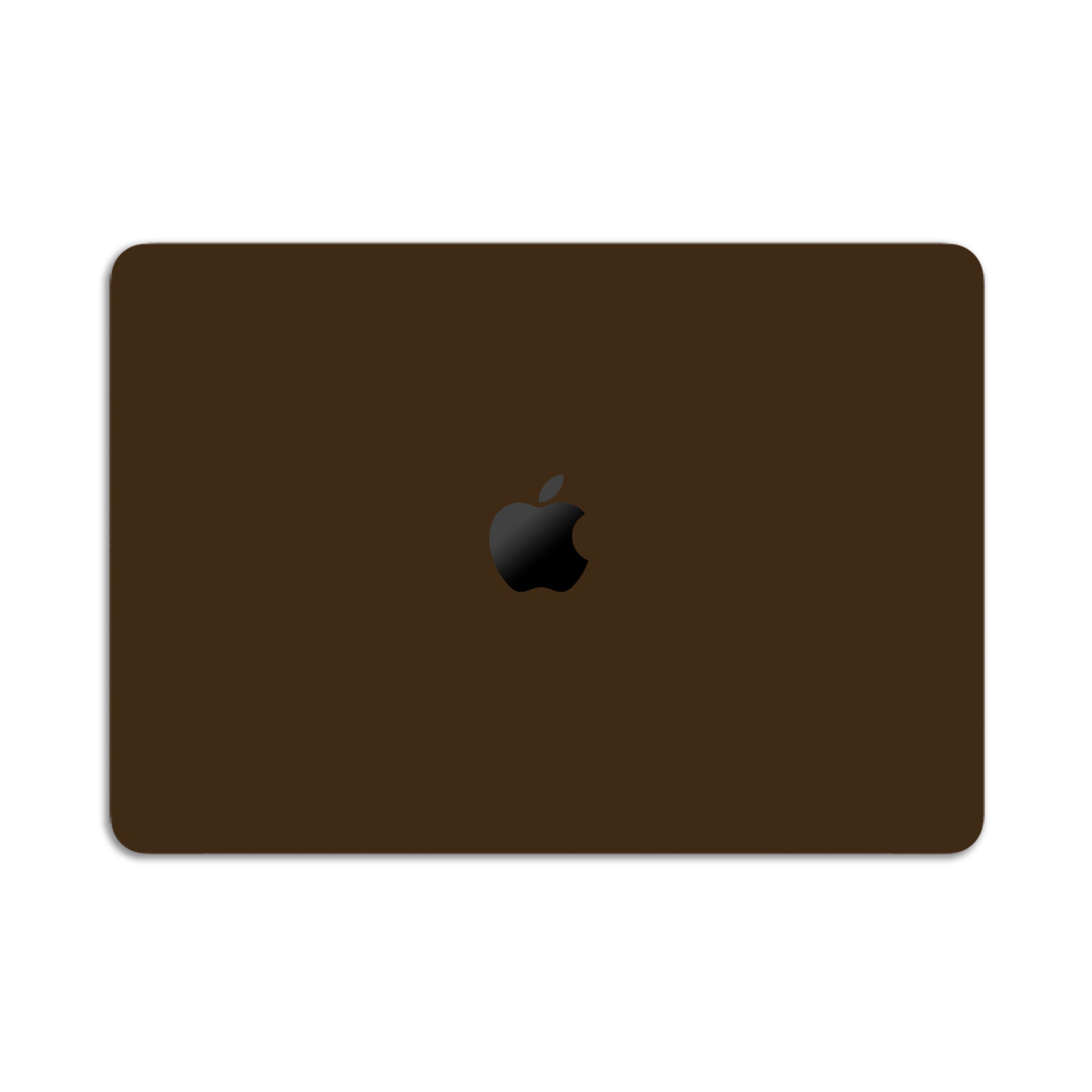 Chocolate Brown MacBook Case + Skin-
