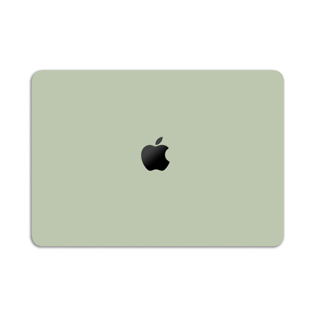 Sage Green MacBook Case + Skin-
