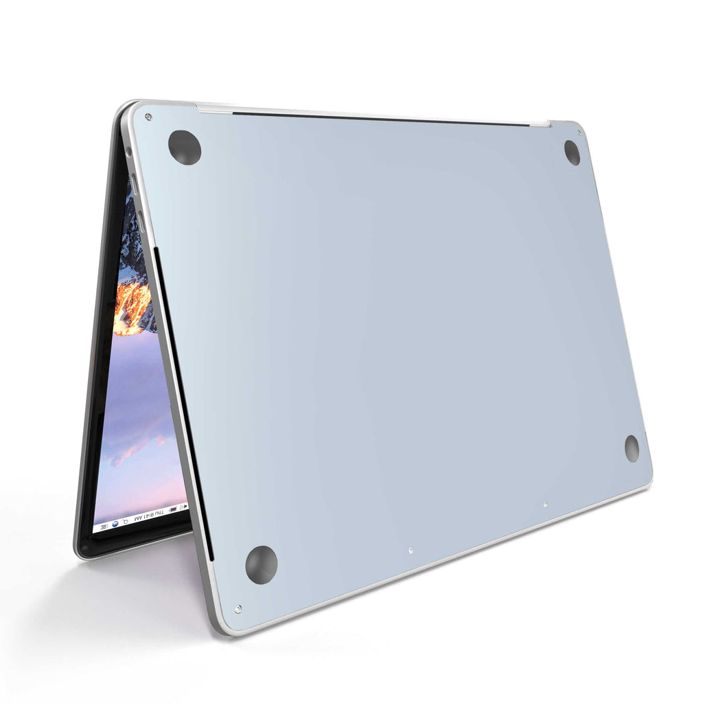 Soft Blue MacBook Case + Skin-MacBook Pro 13” (2022 M2)-Top + Bottom-Skin