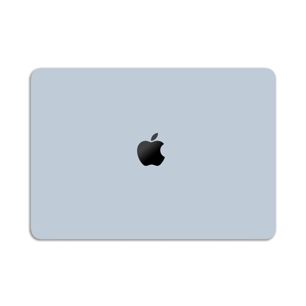 Soft Blue MacBook Case + Skin-