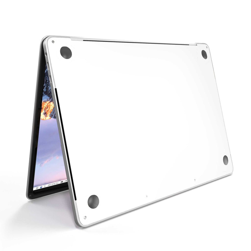 White MacBook Case + Skin-MacBook Pro 13” (2022 M2)-Top + Bottom-Skin