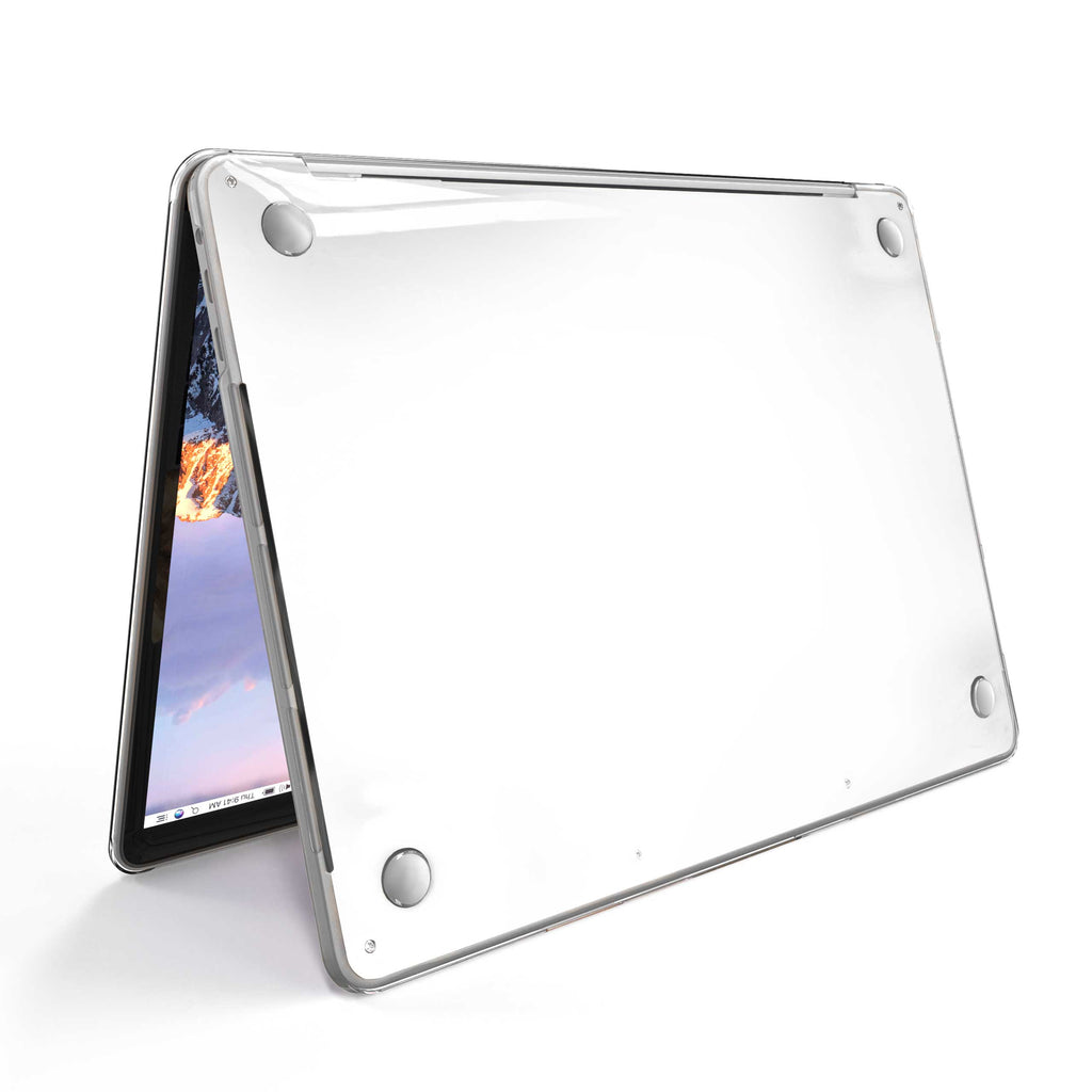 White MacBook Case + Skin-MacBook Pro 13” (2022 M2)-Top + Bottom-Skin + Case