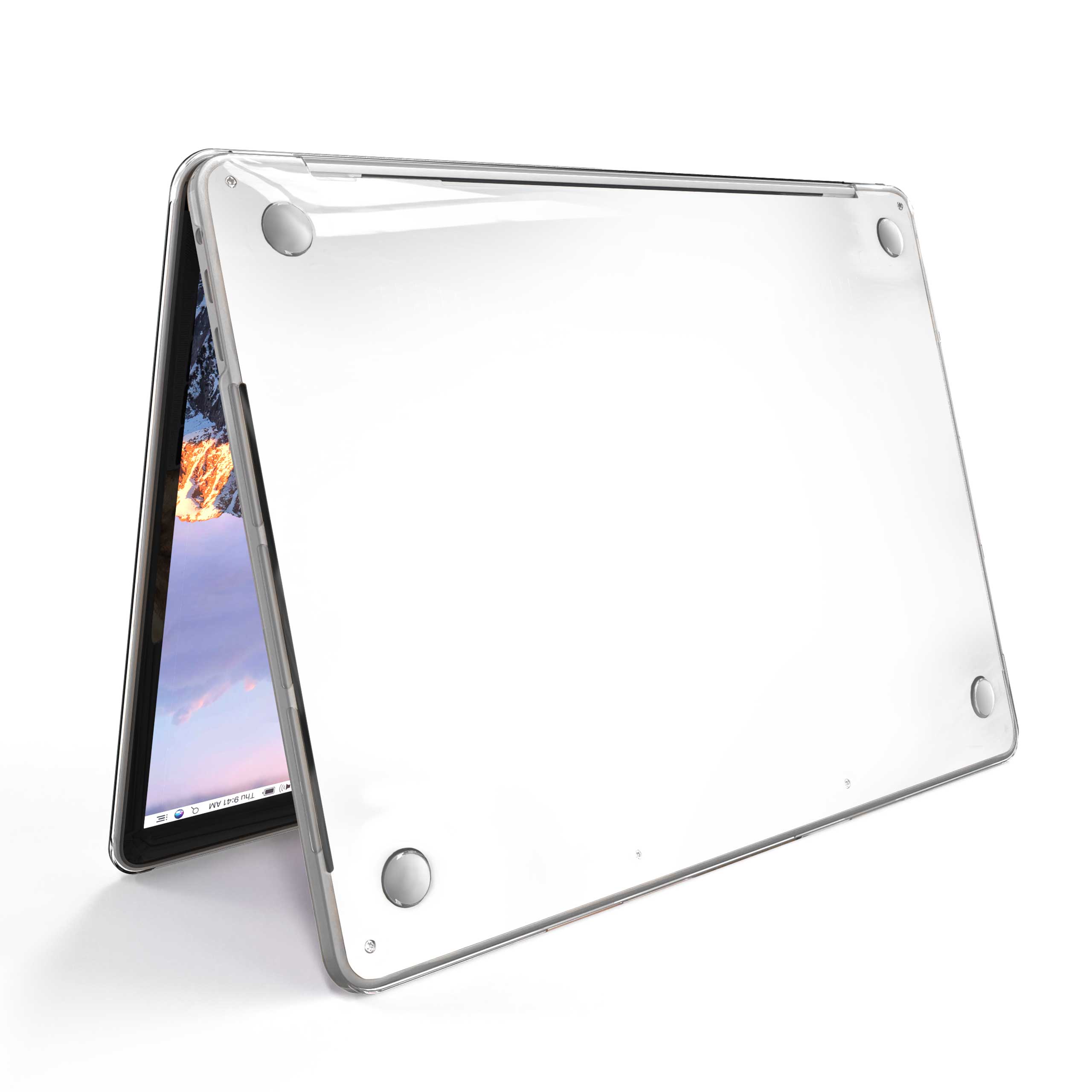 White MacBook Case + Skin-MacBook Pro 13” (2022 M2)-Top + Bottom-Skin + Case