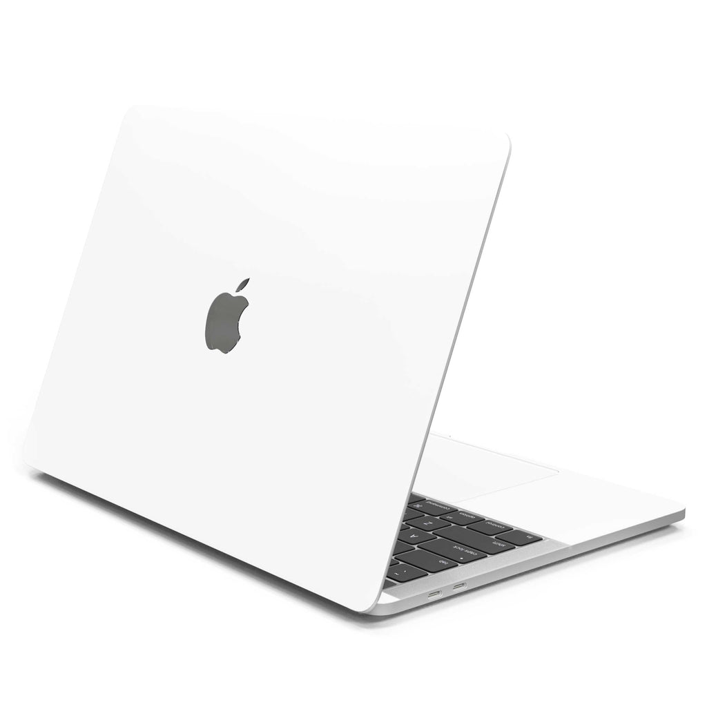 White MacBook Case + Skin-MacBook Pro 13” (2022 M2)-Top + Interior + Bottom-Skin