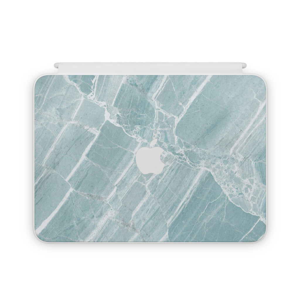 Mint Marble Magic Keyboard Folio Skin