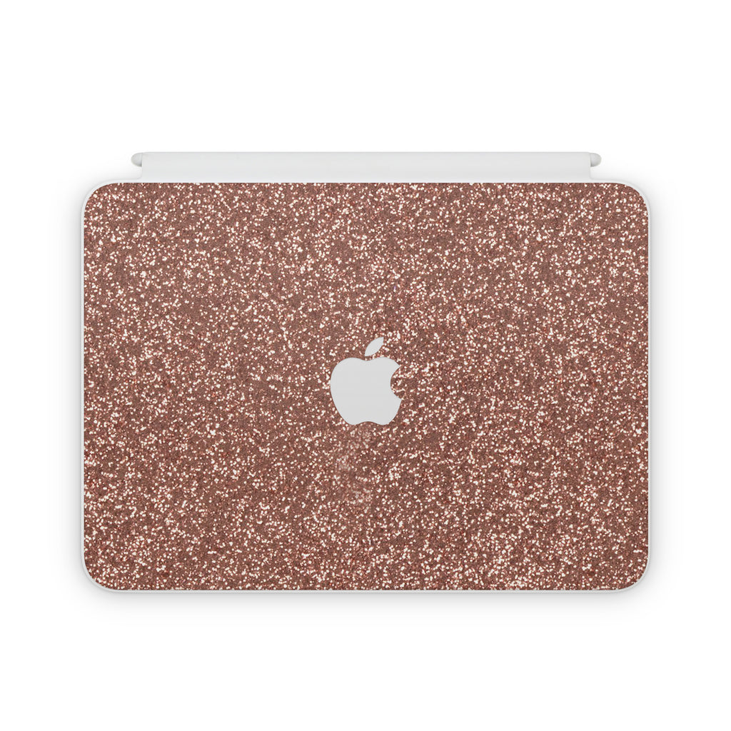 Rosè Glitter Magic Keyboard Folio Skin