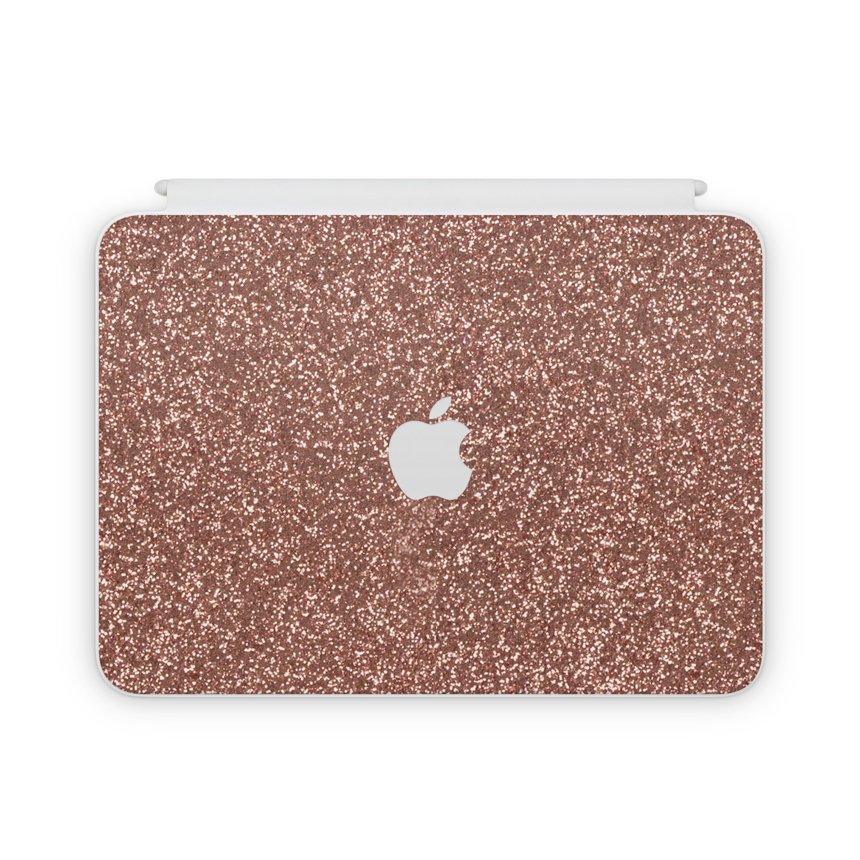 Rosè Glitter Magic Keyboard Folio Skin