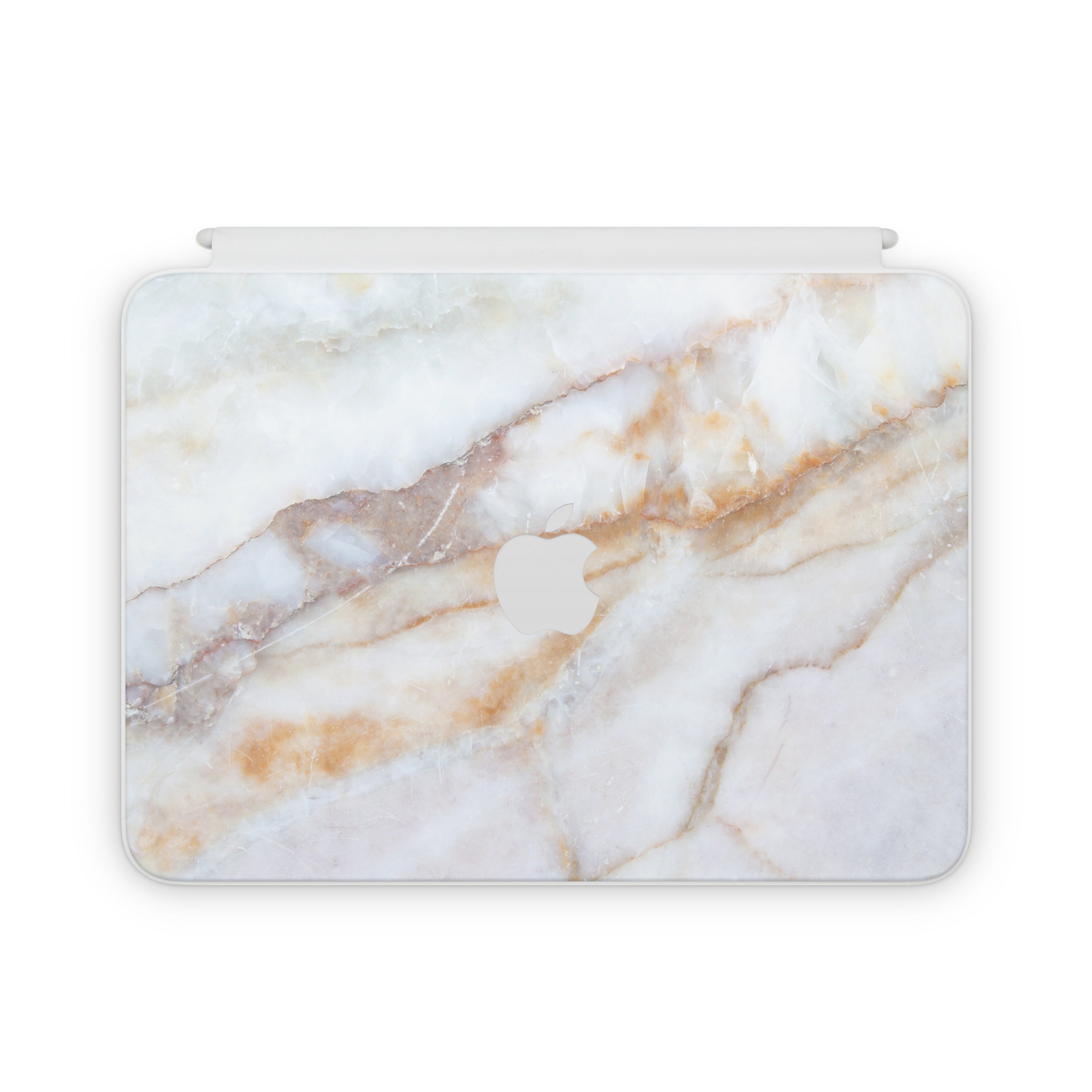 Vanilla Marble Magic Keyboard Folio Skin