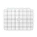 White Grid Magic Keyboard Folio Skin