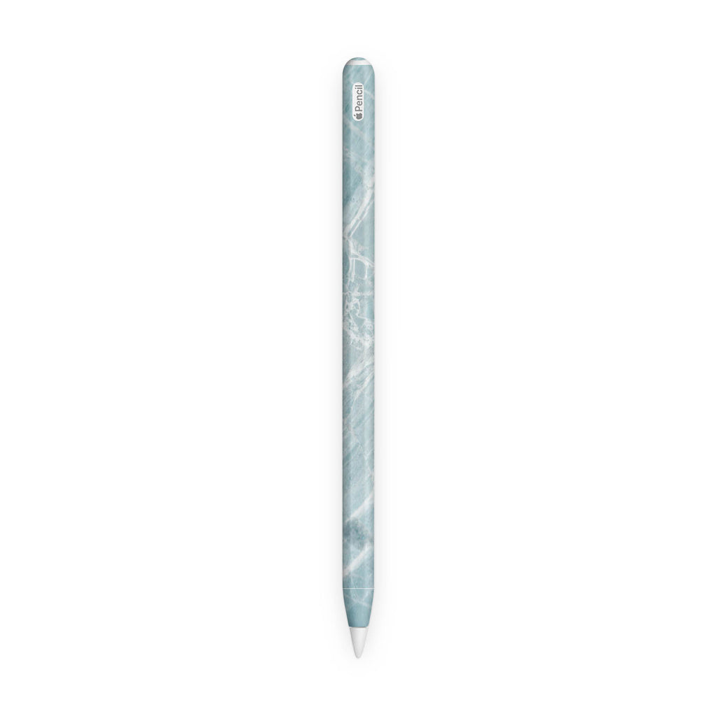 Mint Marble Apple Pencil Skin