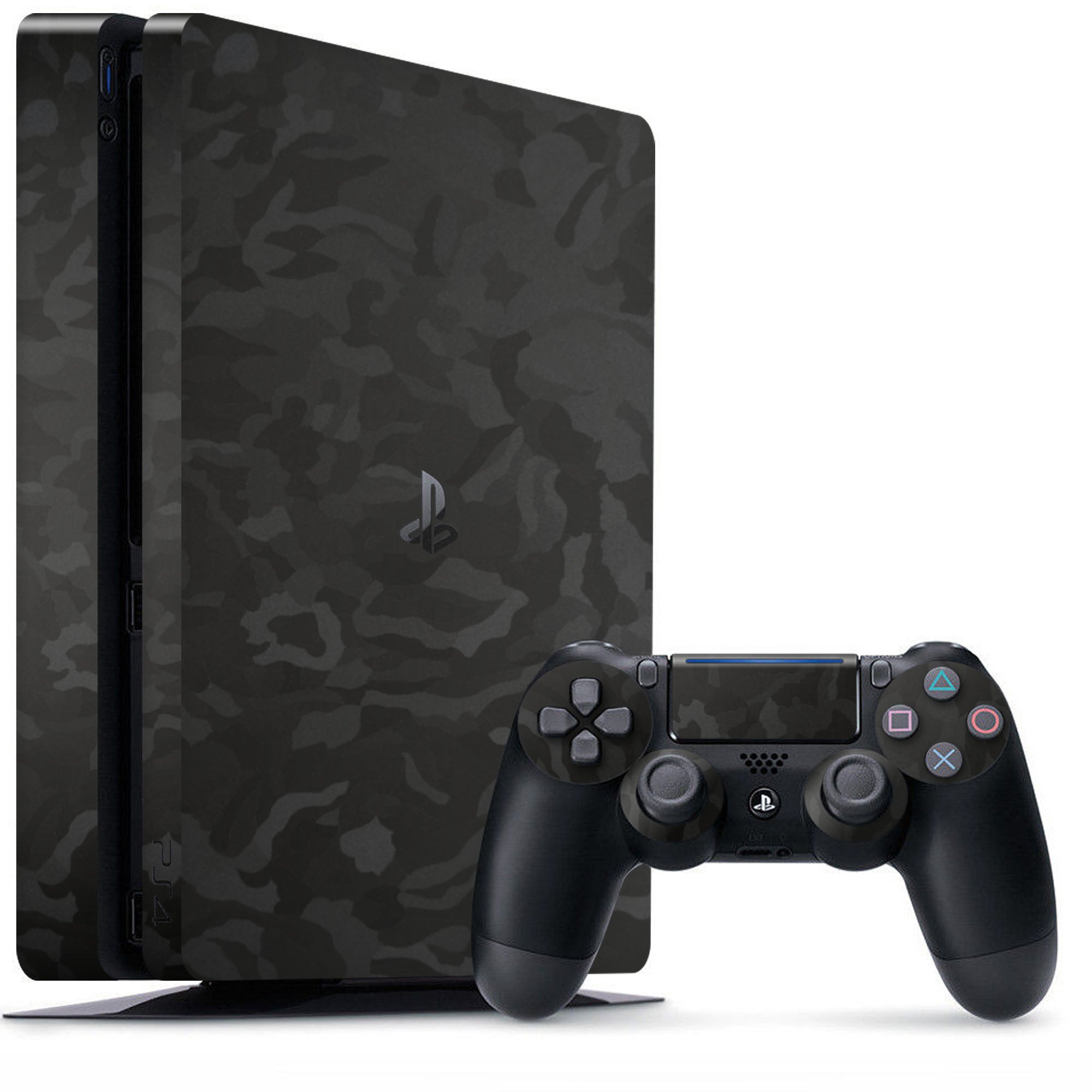 Black Camo Playstation 4 Slim Skin