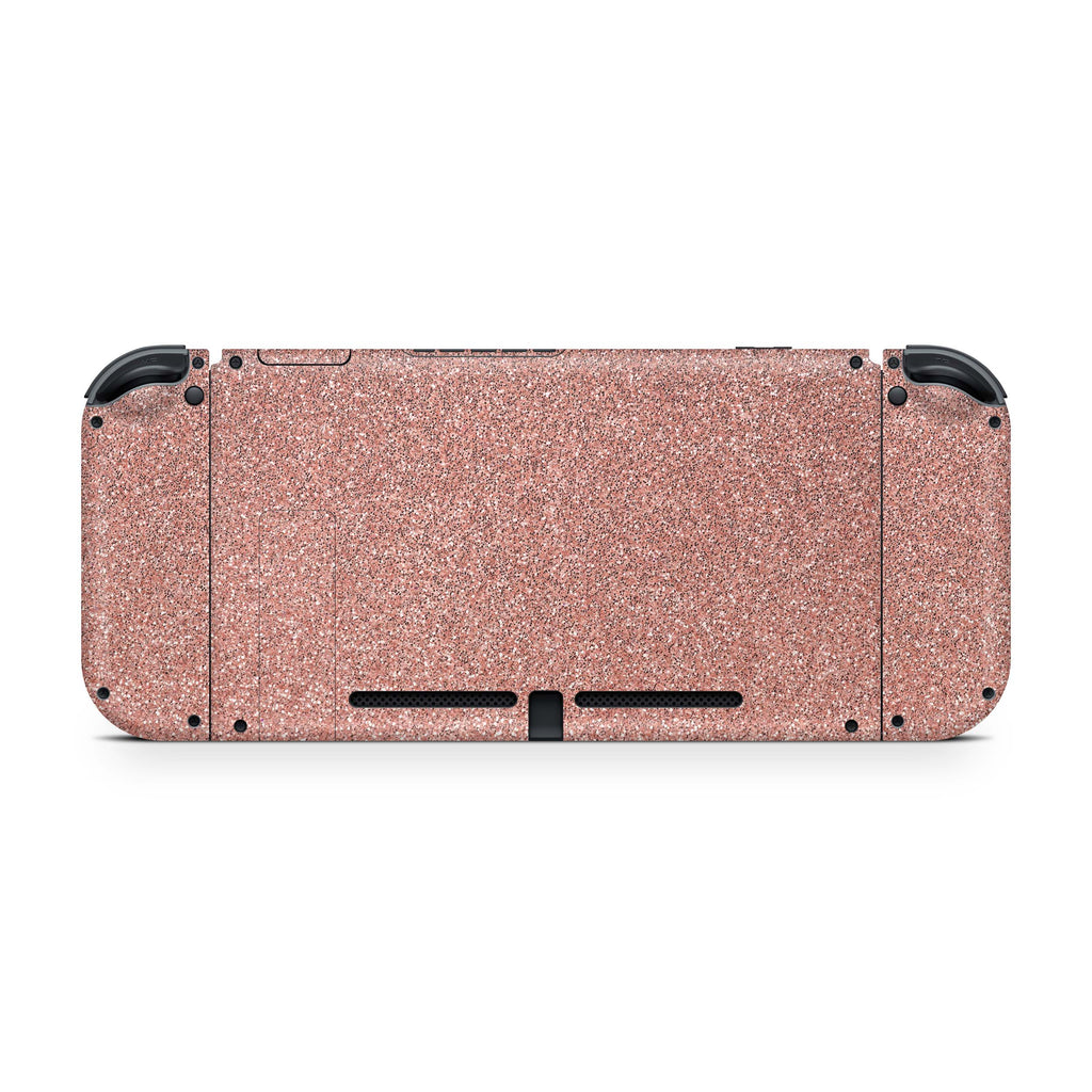 Rose Glitter Nintendo Switch Sticker