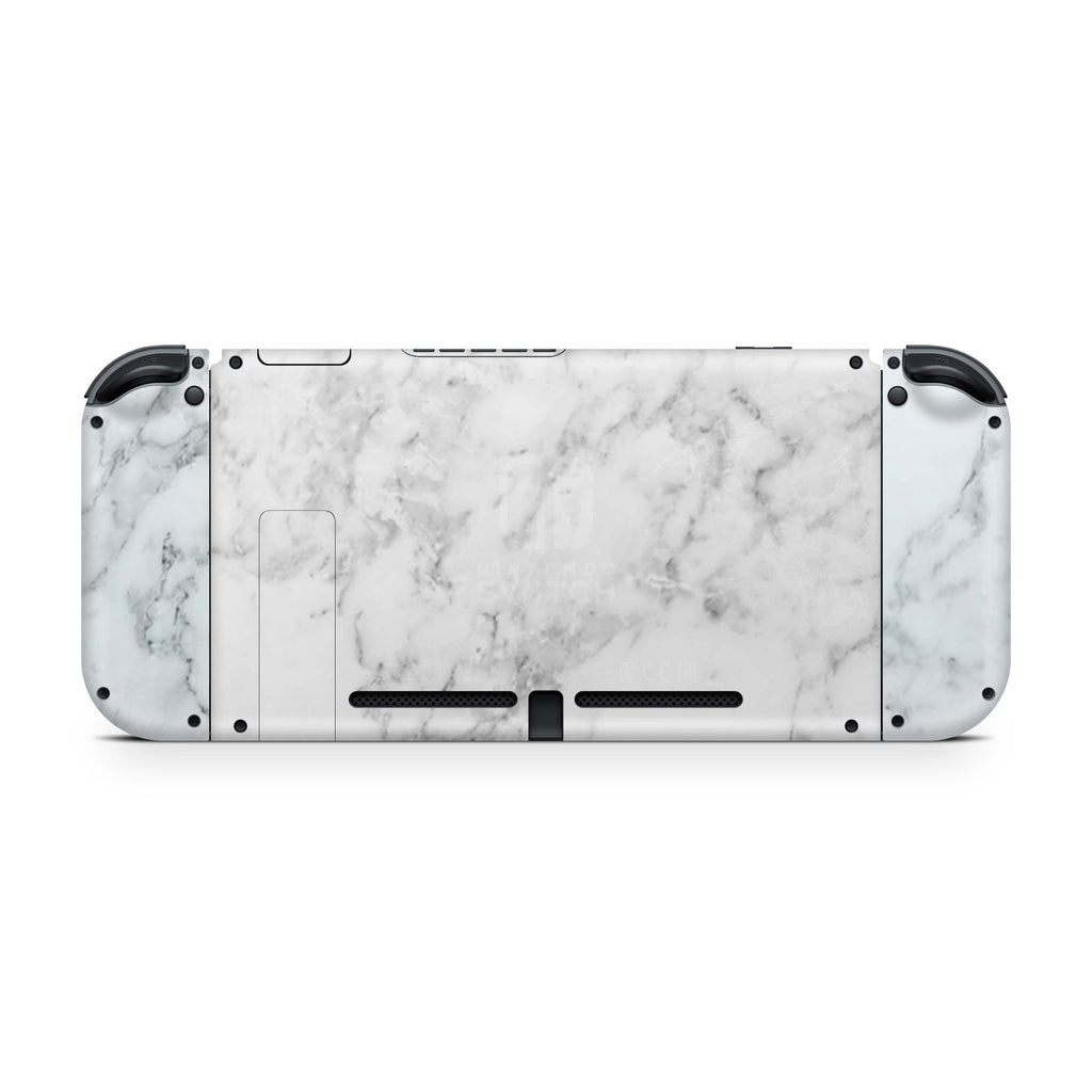 White Marble Nintendo Switch Sticker