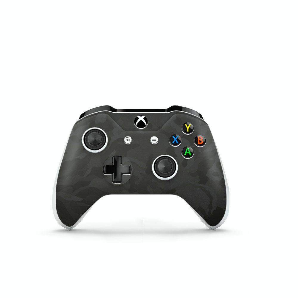 Black Camo Xbox One S Controller Skin