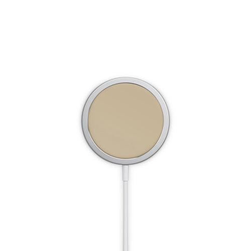 biscuit beige magsafe charger skin