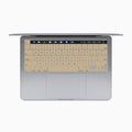biscuit beige internal macbook keyboard skin