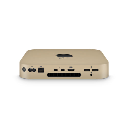 biscuit beige mac mini skin side view
