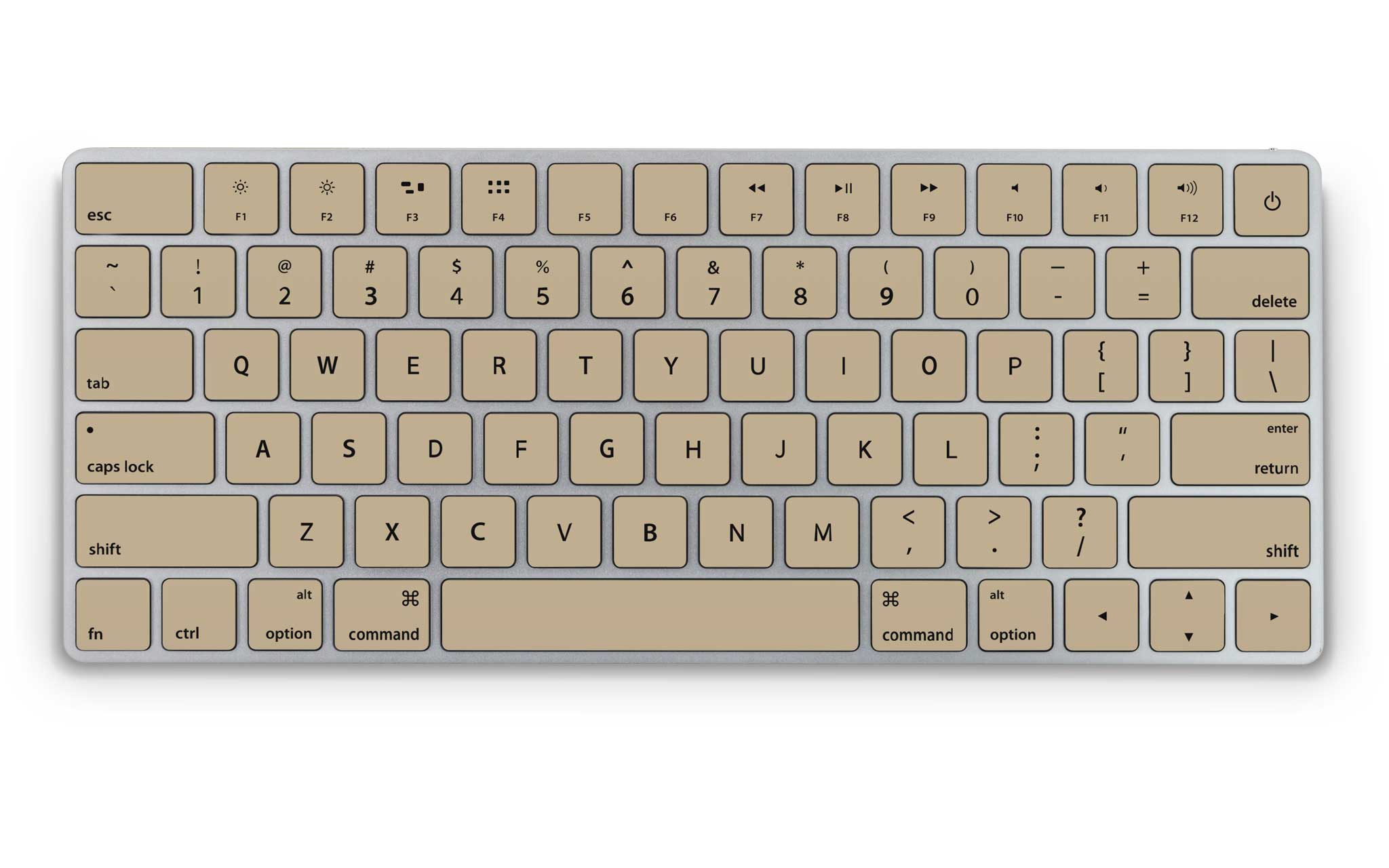 biscuit beige magic keyboard skin