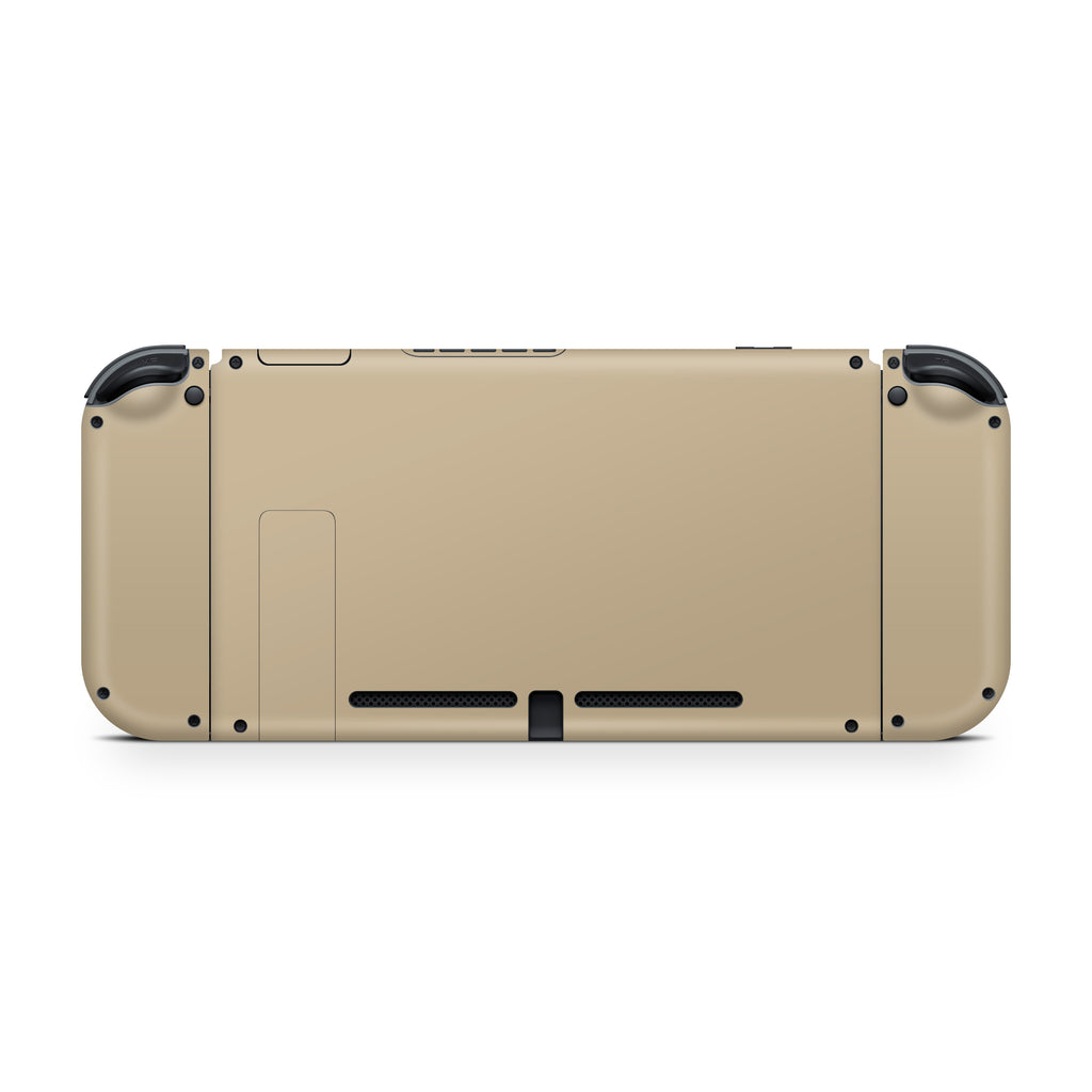 biscuit beige nintendo switch back console