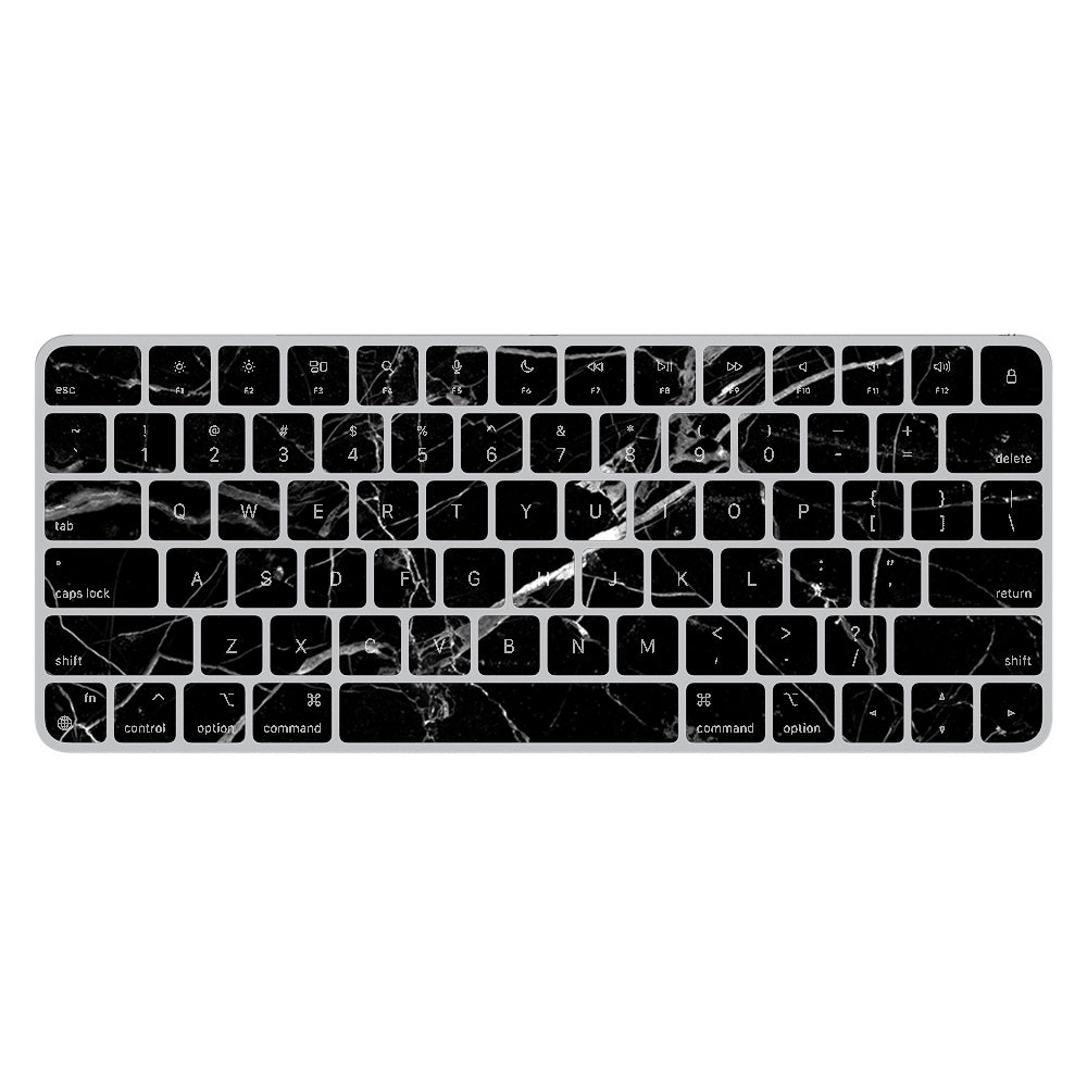 Black Hyper Marble Magic Keyboard Skin