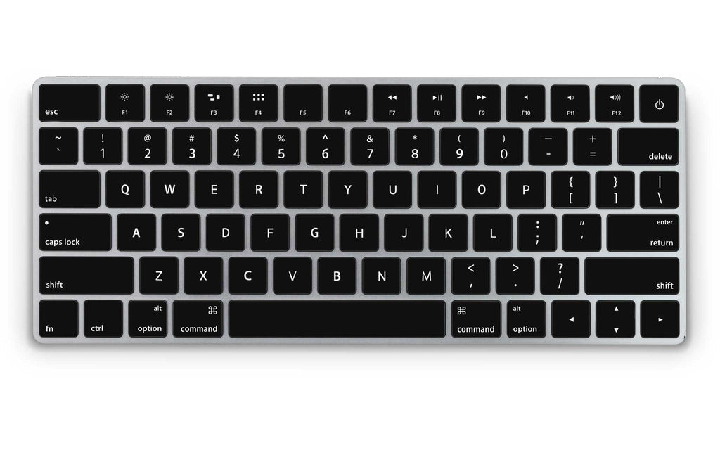 black magic keyboard skin