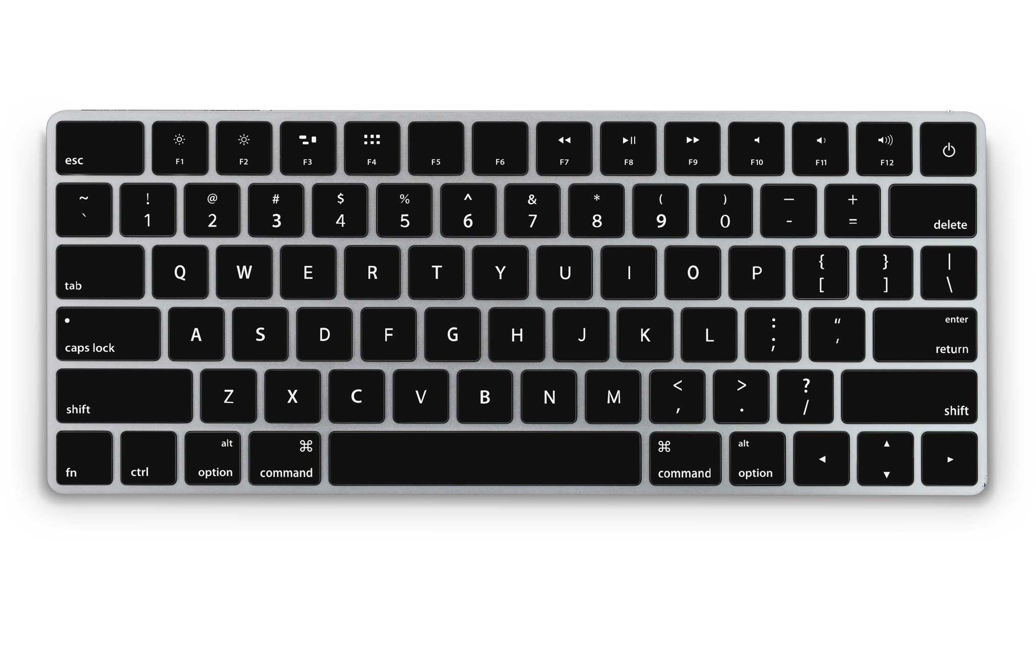 black magic keyboard skin