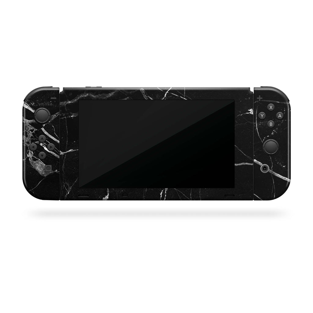Black Hyper Marble Nintendo Switch Decal