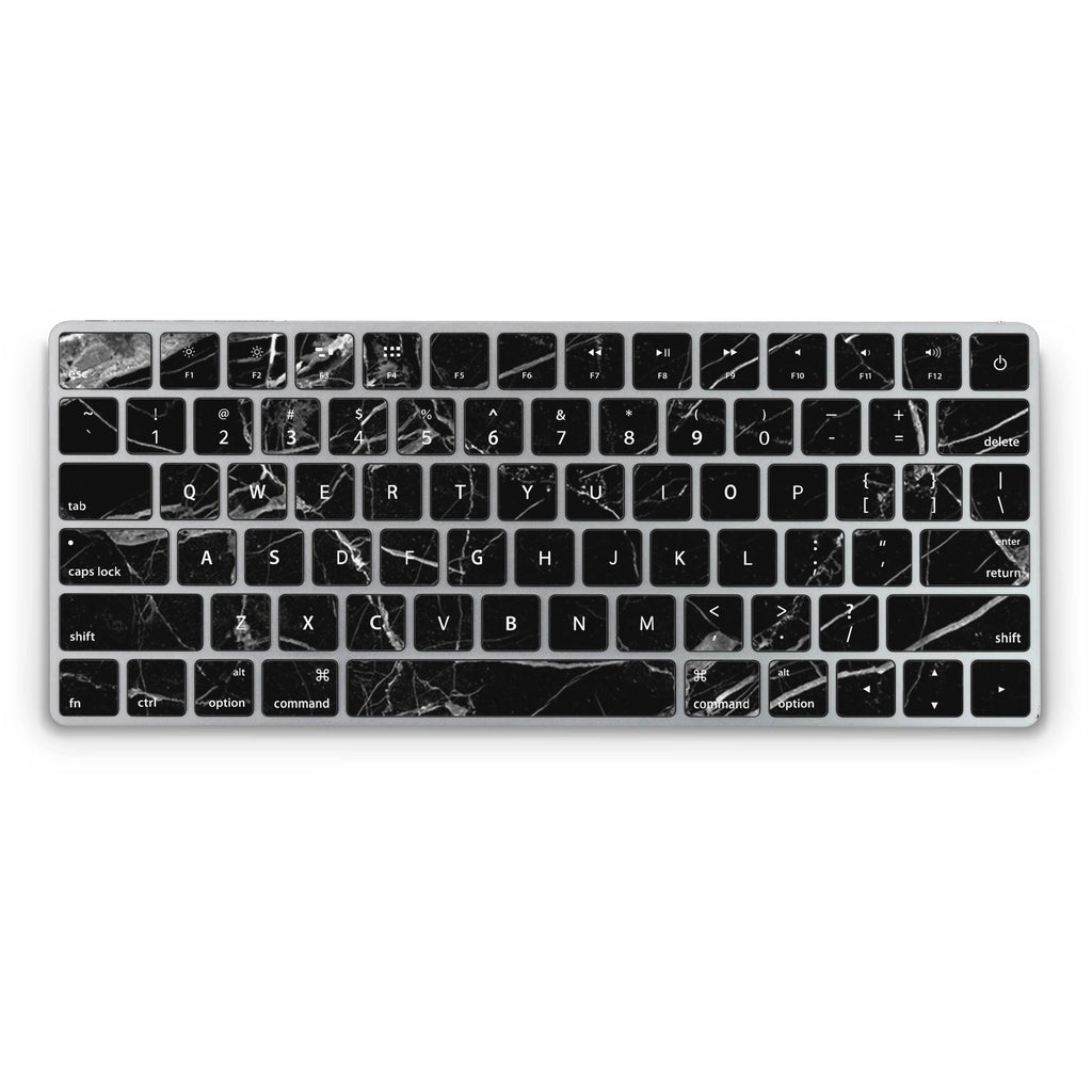 Black Hyper Marble Magic Keyboard Skin
