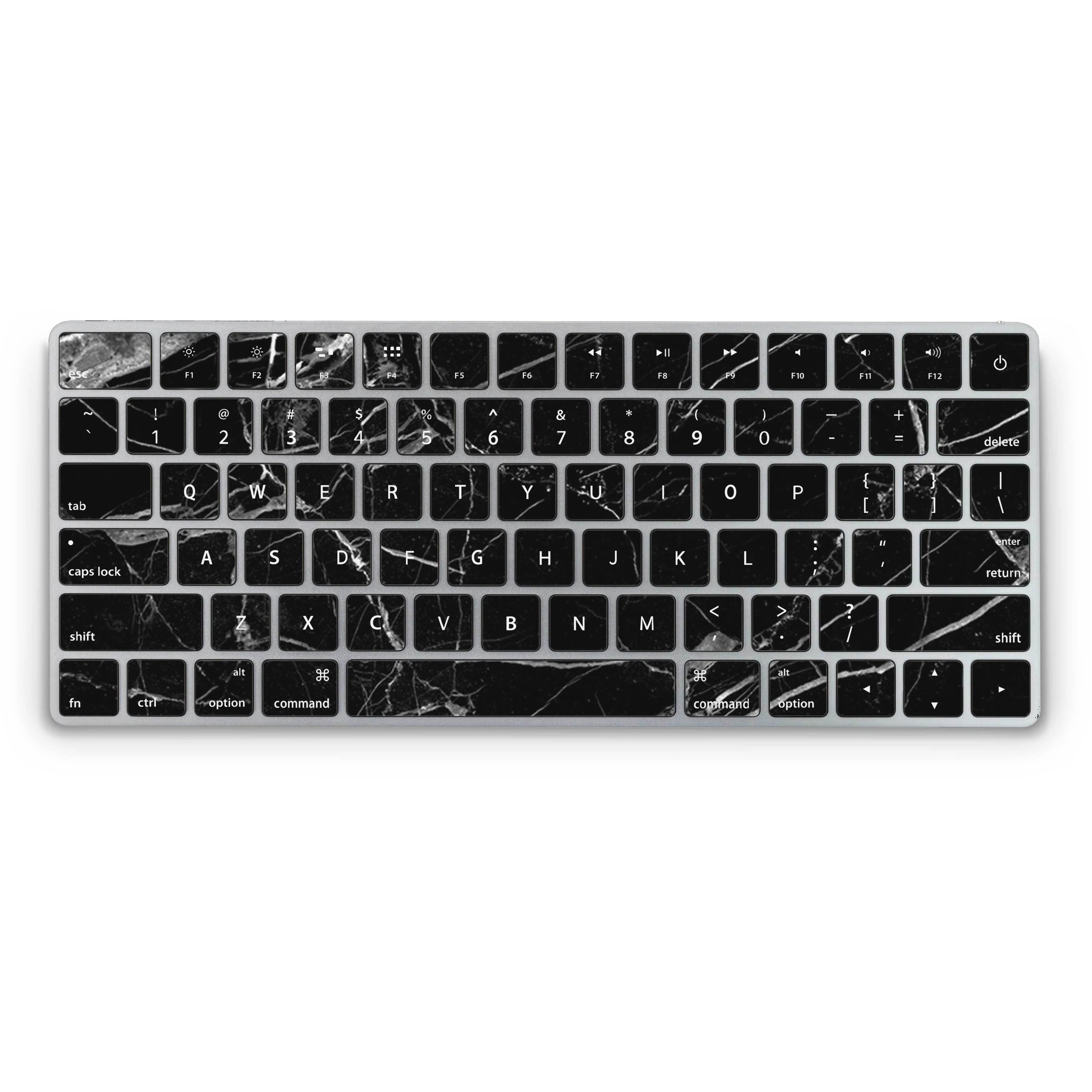 Black Hyper Marble Magic Keyboard Skin