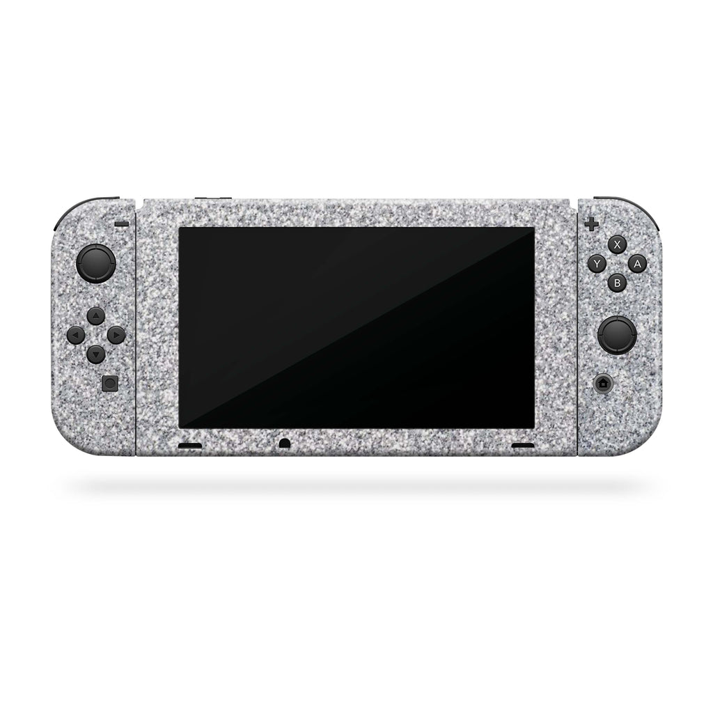 Blanc Glitter Nintendo Switch Decal