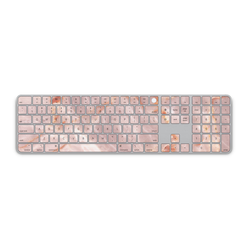 Blush Marble Magic Keyboard Skin