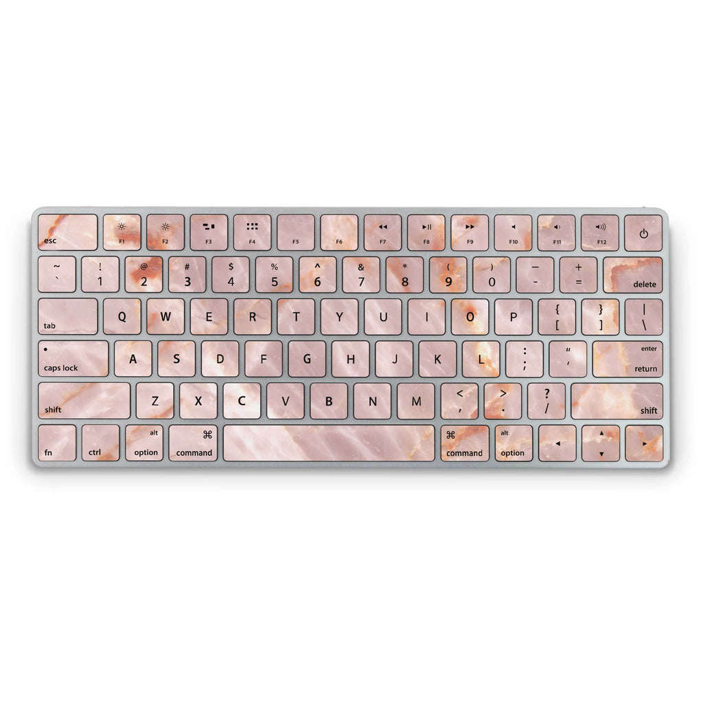 Blush Marble Magic Keyboard Skin