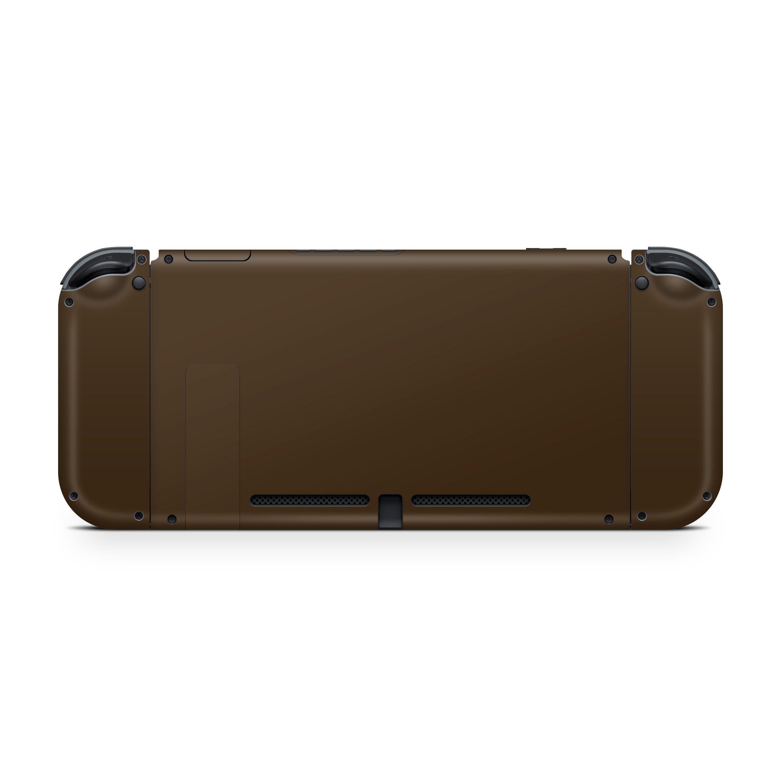 chocolate brown nintendo switch back console