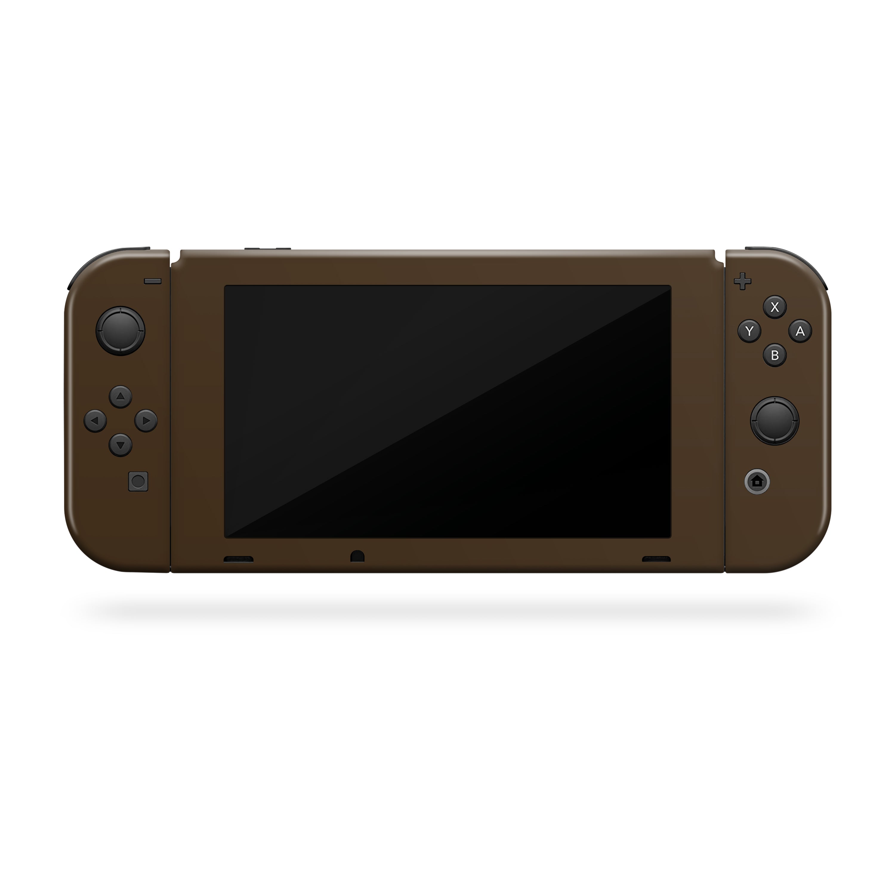 chocolate brown nintendo switch front console