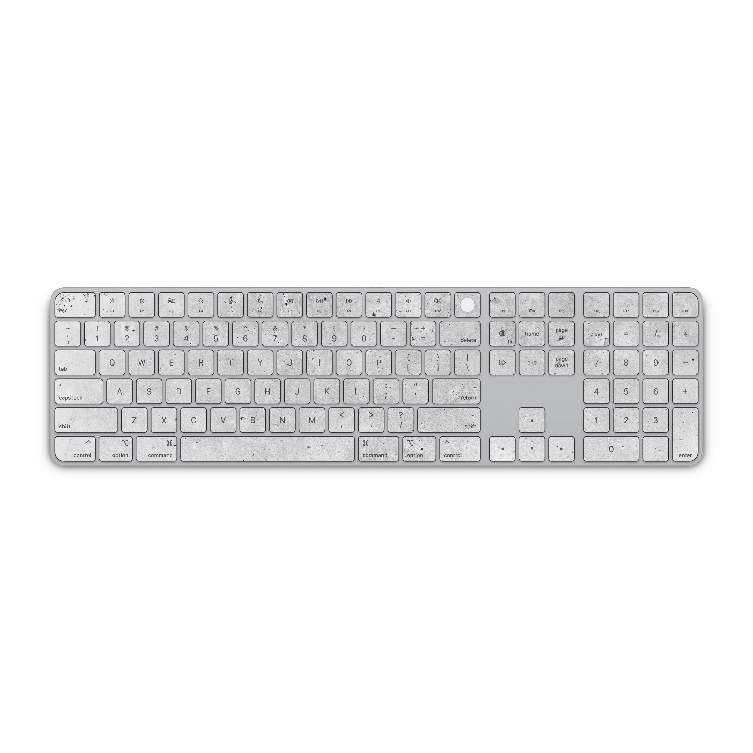 Concrete Magic Keyboard Skin